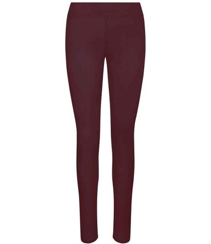 AWDis Ladies Cool Workout Leggings - BUR - L